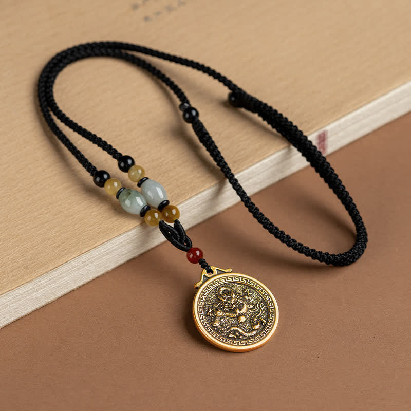 Collana con ciondolo di 12 segni zodiacali cinesi, benedizione, ricchezza e fortuna - Image 17
