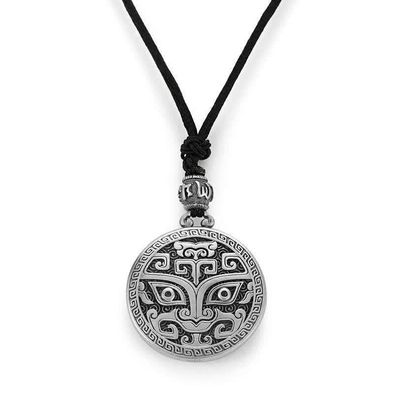 Collana con ciondolo di ricchezza Taotie, creatura mitologica FengShui fortunata - Image 11