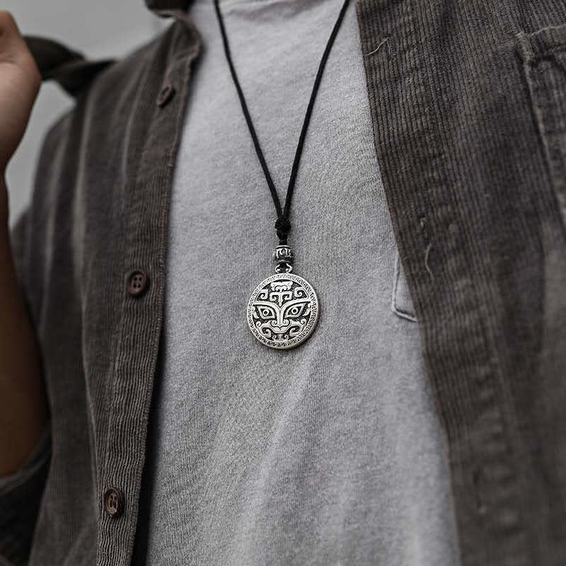 Collana con ciondolo di ricchezza Taotie, creatura mitologica FengShui fortunata - Image 2