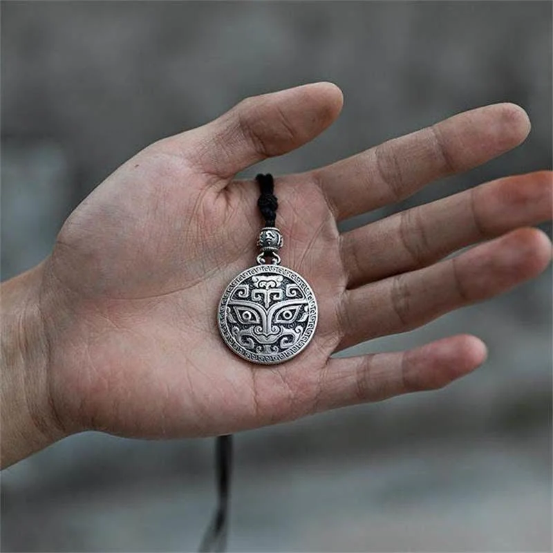 Collana con ciondolo di ricchezza Taotie, creatura mitologica FengShui fortunata - Image 4