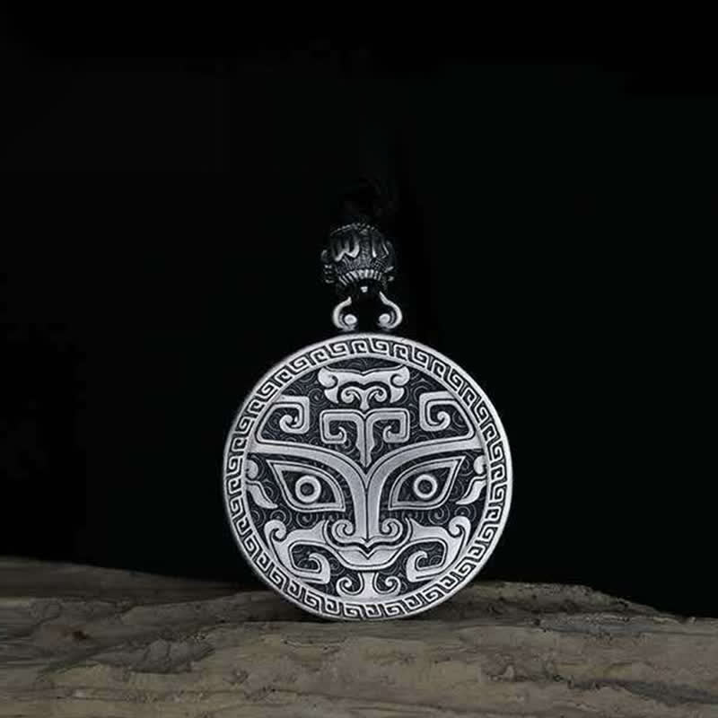 Collana con ciondolo di ricchezza Taotie, creatura mitologica FengShui fortunata - Image 7