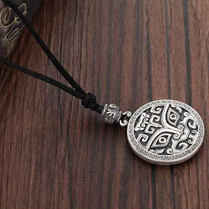 Collana con ciondolo di ricchezza Taotie, creatura mitologica FengShui fortunata - Image 8