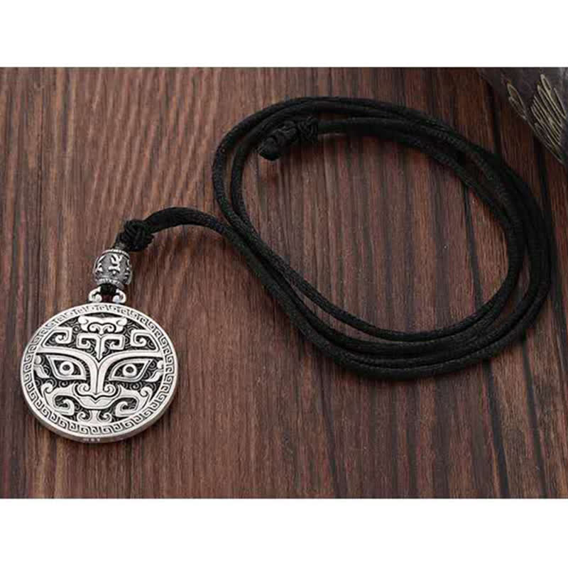 Collana con ciondolo di ricchezza Taotie, creatura mitologica FengShui fortunata - Image 9