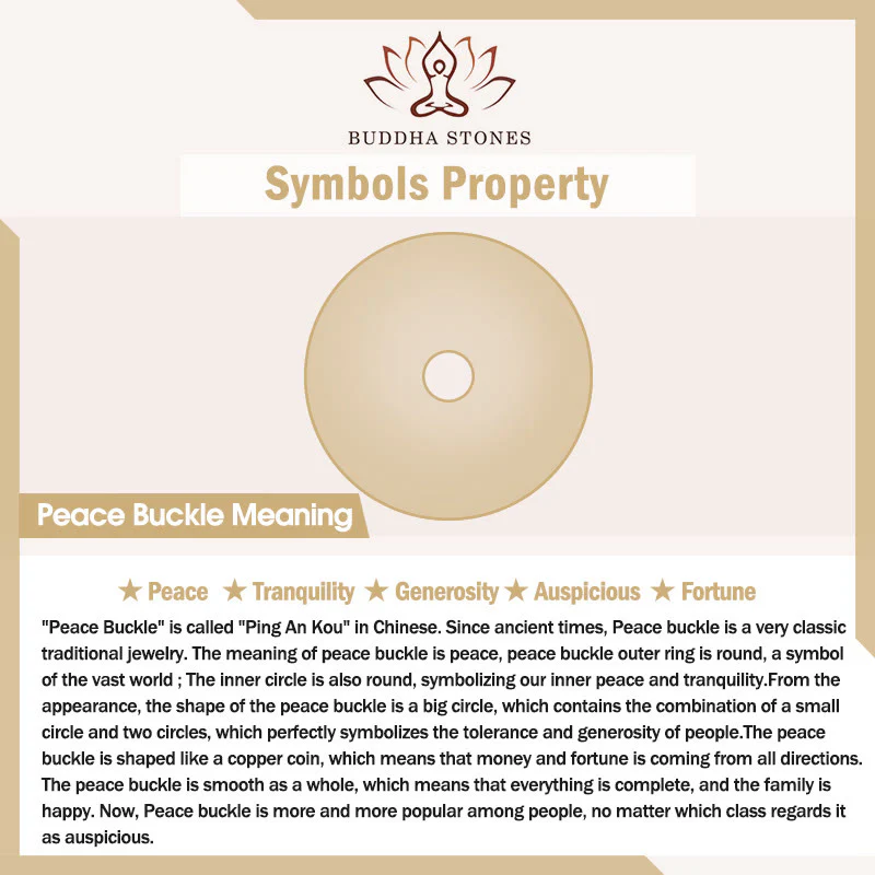Collana con ciondolo in corda e fibbia della pace turchese Buddha Stones - Image 7