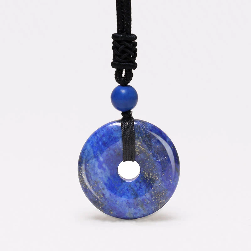 Collana con ciondolo moneta portafortuna Buddha Stones, cristallo curativo e pietre preziose - Image 28