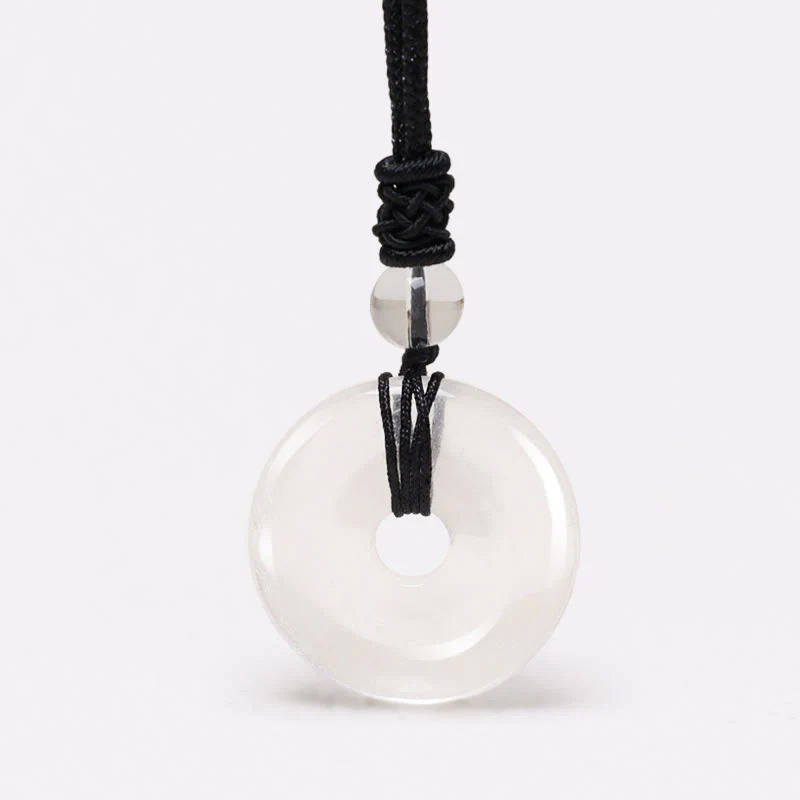 Collana con ciondolo moneta portafortuna Buddha Stones, cristallo curativo e pietre preziose - Image 32