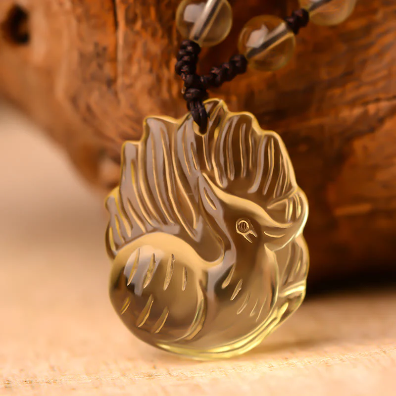 Collana con ciondolo portafortuna a forma di volpe a nove code, in cristallo bianco, ametista naturale, citrino e Buddha Stones - Image 18
