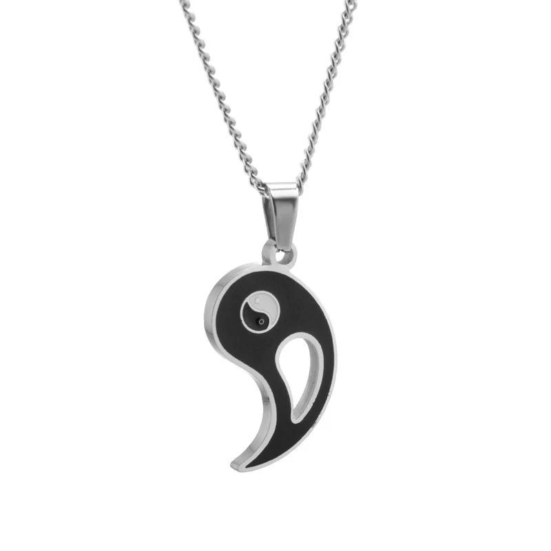 Collana con ciondolo Yin Yang da 2 pezzi - Image 4