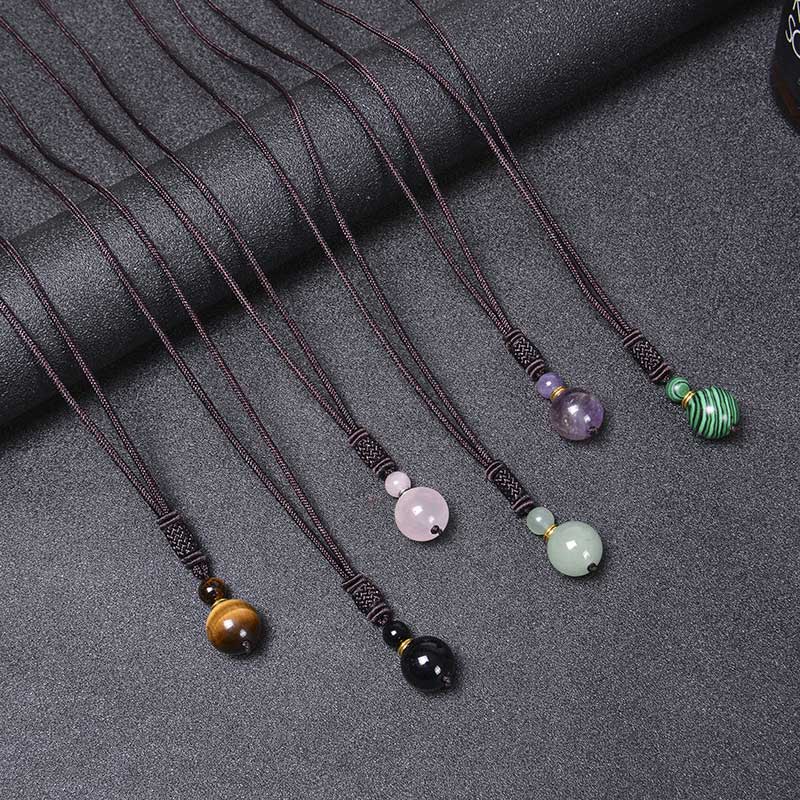 Collana di armonia in giada tibetana con Buddha Stones - Image 14
