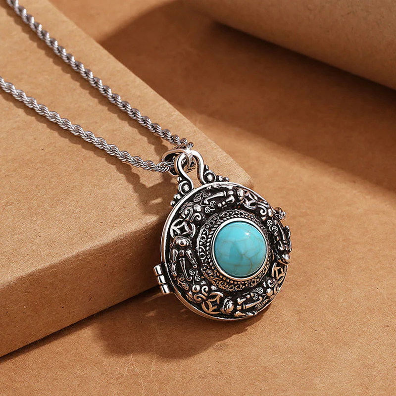 Collana di rame con Buddha Stones tibetane Pi Xiu Luck - Image 3