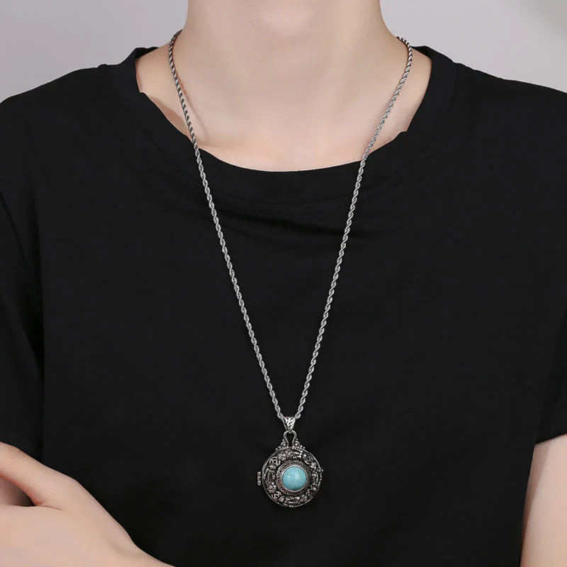 Collana di rame con Buddha Stones tibetane Pi Xiu Luck - Image 4