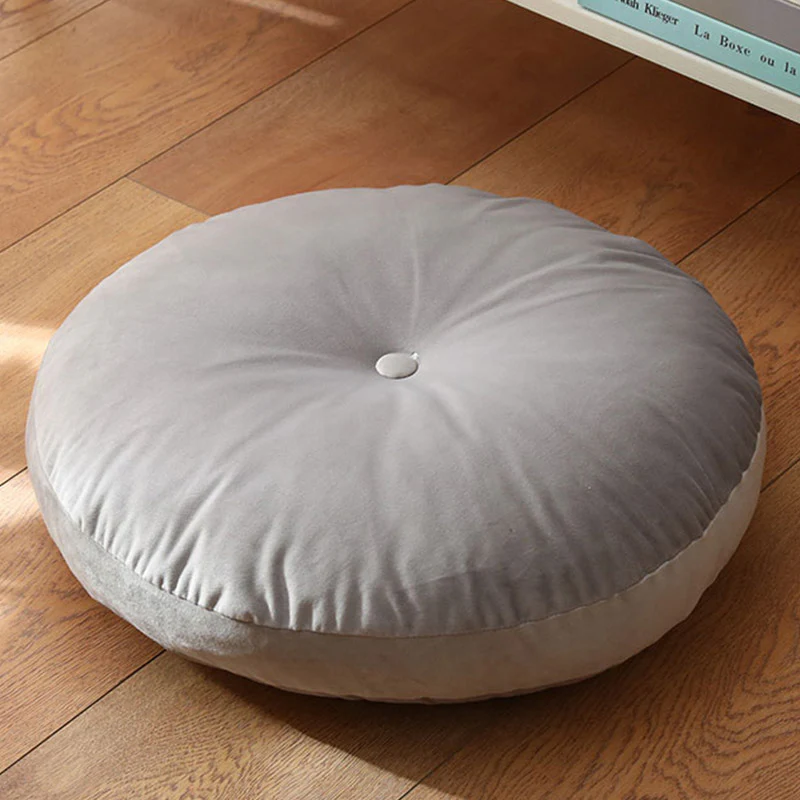 Cuscino per seduta da meditazione in lino con motivo semplice Buddha Stones e loto, decorazione per la casa e il soggiorno - Image 28