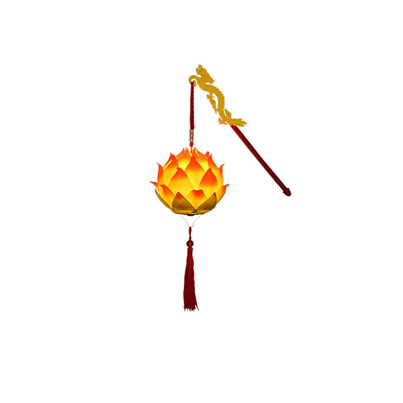 Decorazione lampada lanterna drago fiore di loto fai da Buddha Stones - Image 25
