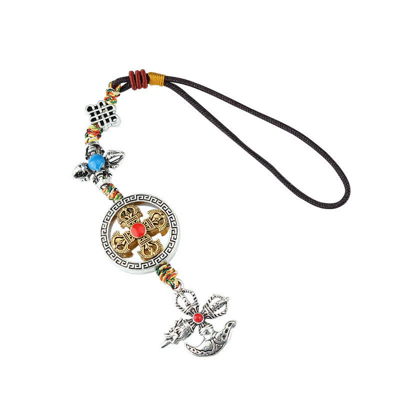 Decorazione per auto sospesa con potere spirituale del Vajra del Tibet - Image 12