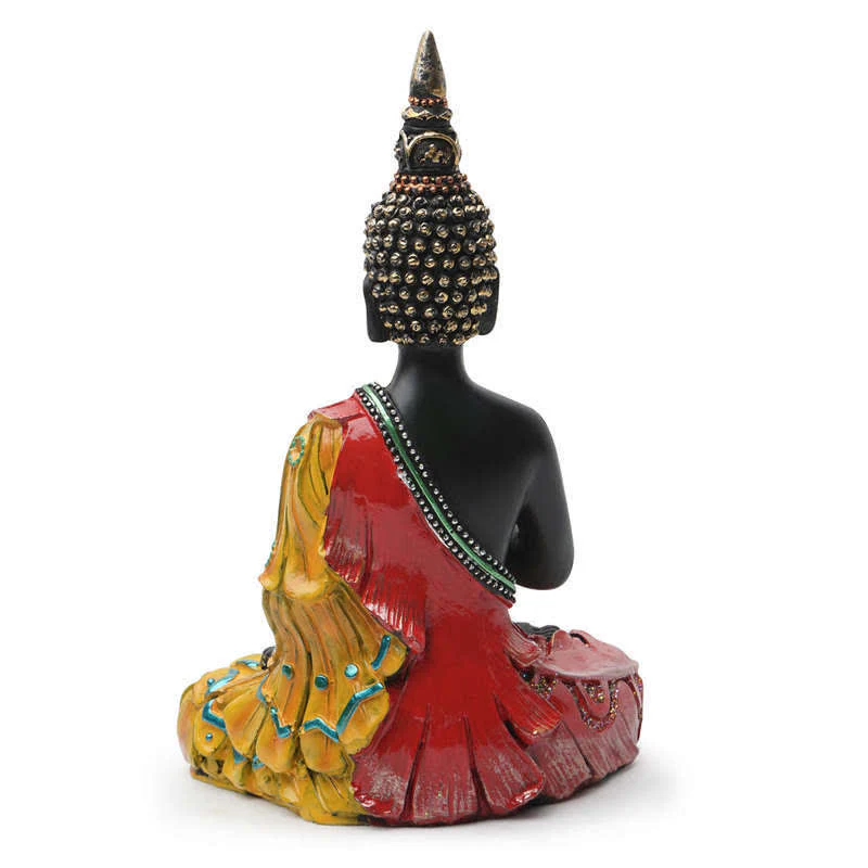 Decorazione statua in resina della serenità del Buddha tailandese - Image 11