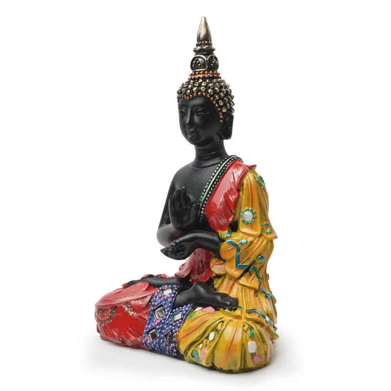 Decorazione statua in resina della serenità del Buddha tailandese - Image 7