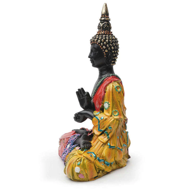 Decorazione statua in resina della serenità del Buddha tailandese - Image 8