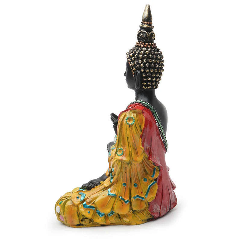 Decorazione statua in resina della serenità del Buddha tailandese - Image 9