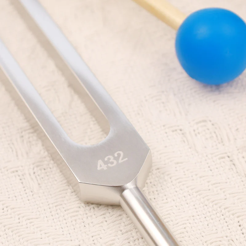 Diapason 432HZ in lega di alluminio con martello per la guarigione della mente e dello spirito - Image 4