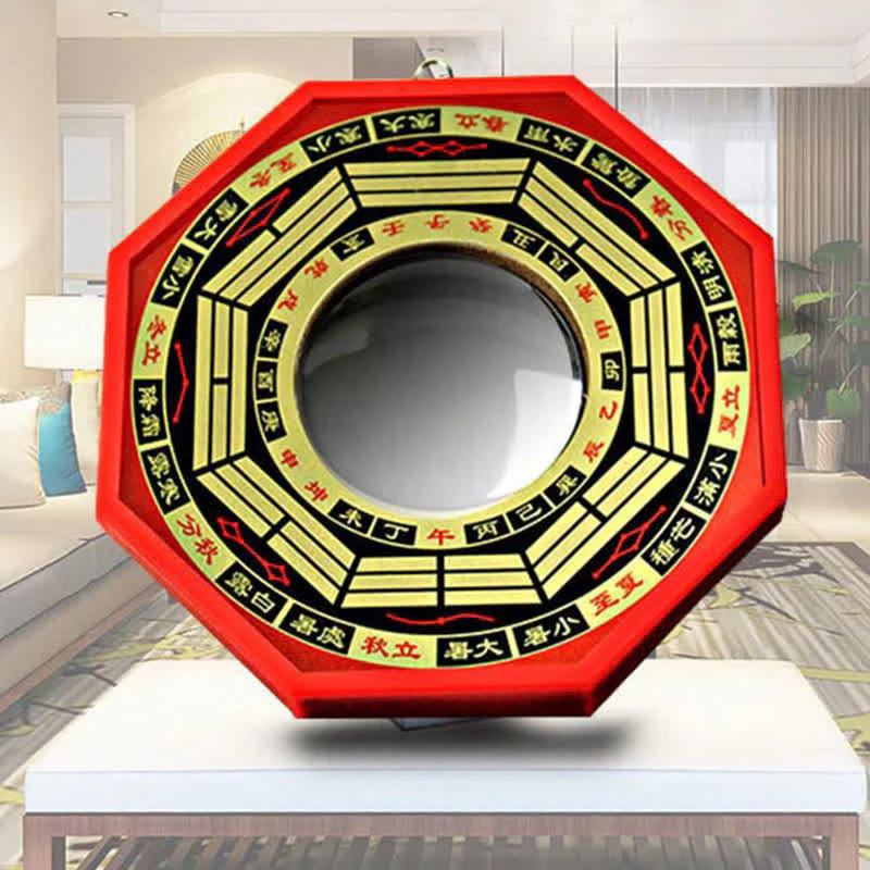 Feng Shui Bagua Mappa Equilibrio Soggiorno Mappa Energetica Specchio - Image 7