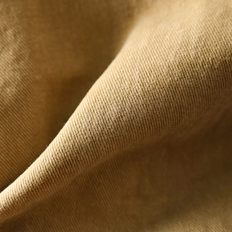 Giacca da donna in cotone di media lunghezza con tasche, maniche lunghe, colletto con revers, motivo Buddha Stones, primavera-autunno - Image 12