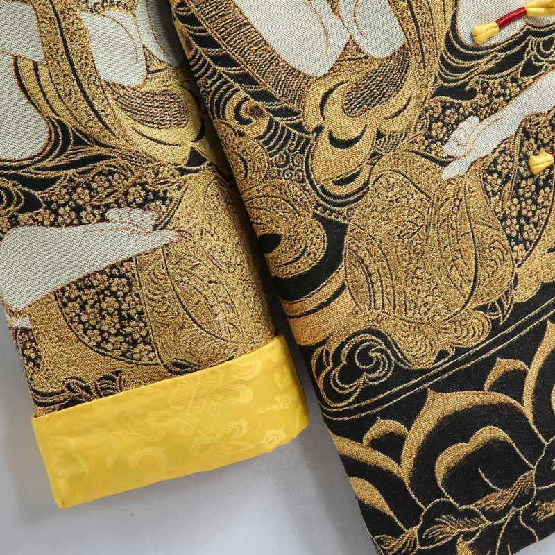 Giacca da uomo a maniche lunghe con bottoni a forma di rana Buddha Stones Avalokitesvara Guanyin - Image 9