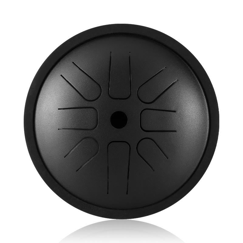 Kit di batteria per meditazione yoga con tamburo in acciaio per lingua Buddha Stones, 8 note, strumento a percussione da 6 pollici - Image 7