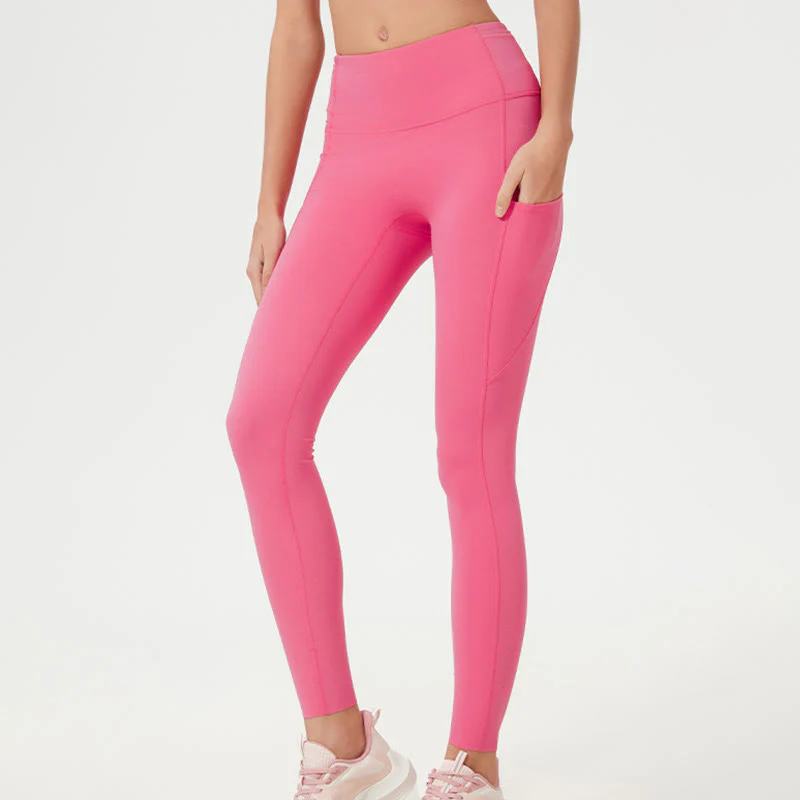 Leggings sportivi da fitness a vita alta, tinta unita, con motivo Buddha Stone, pantaloni da yoga da donna - Image 22