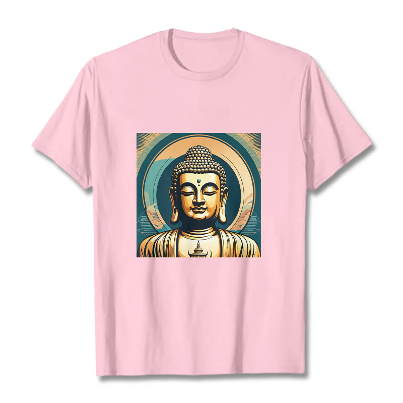 Maglietta Buddha Stones Aura Golden Buddha Tee - Image 12