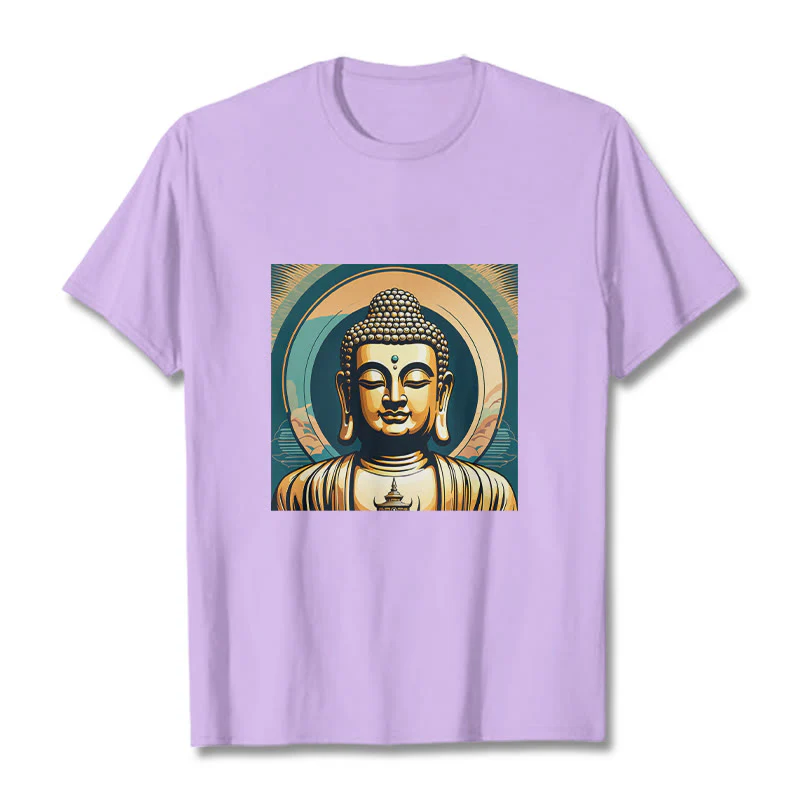 Maglietta Buddha Stones Aura Golden Buddha Tee - Image 16