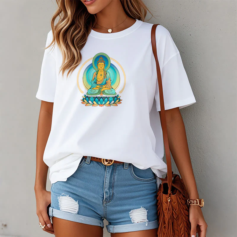 Maglietta Buddha Stones Lotus Buddha Tee - Image 5