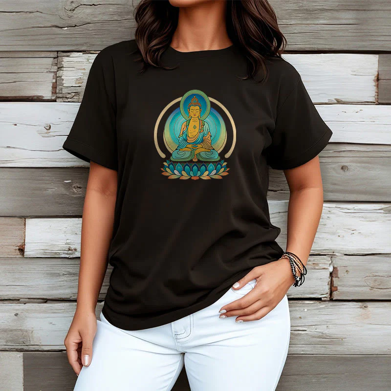 Maglietta Buddha Stones Lotus Buddha Tee - Image 9