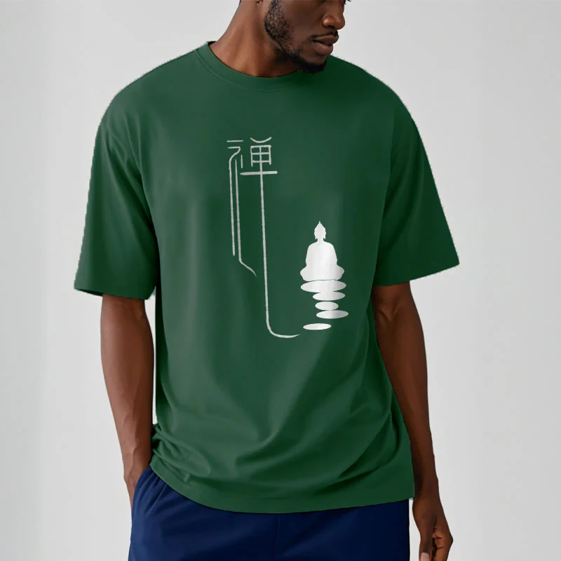 Maglietta Buddha Stones Zen Buddha Tee - Image 4