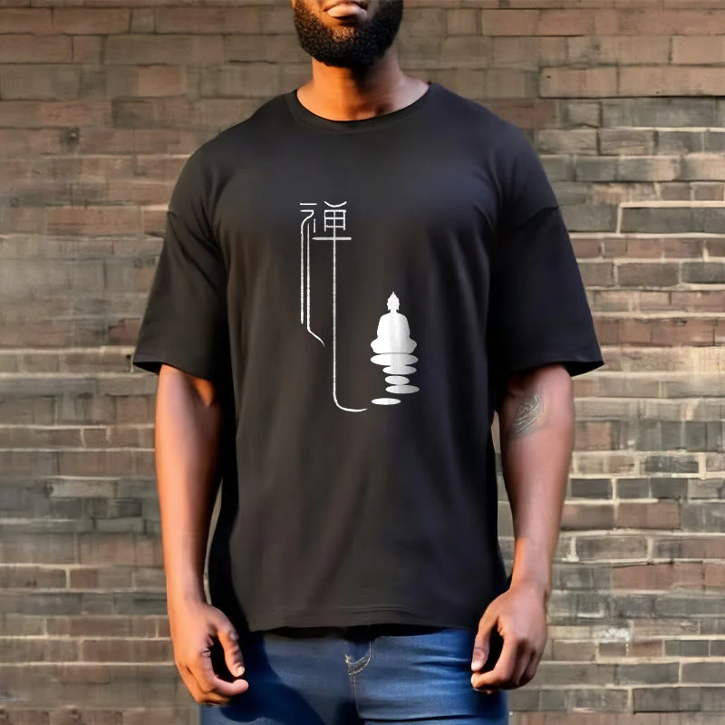 Maglietta Buddha Stones Zen Buddha Tee - Image 7