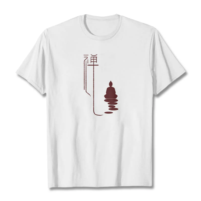 Maglietta Buddha Stones Zen Buddha Tee - Image 9