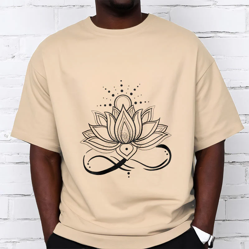 Maglietta con design di Buddha Stones Lotus Flower Sun - Image 12