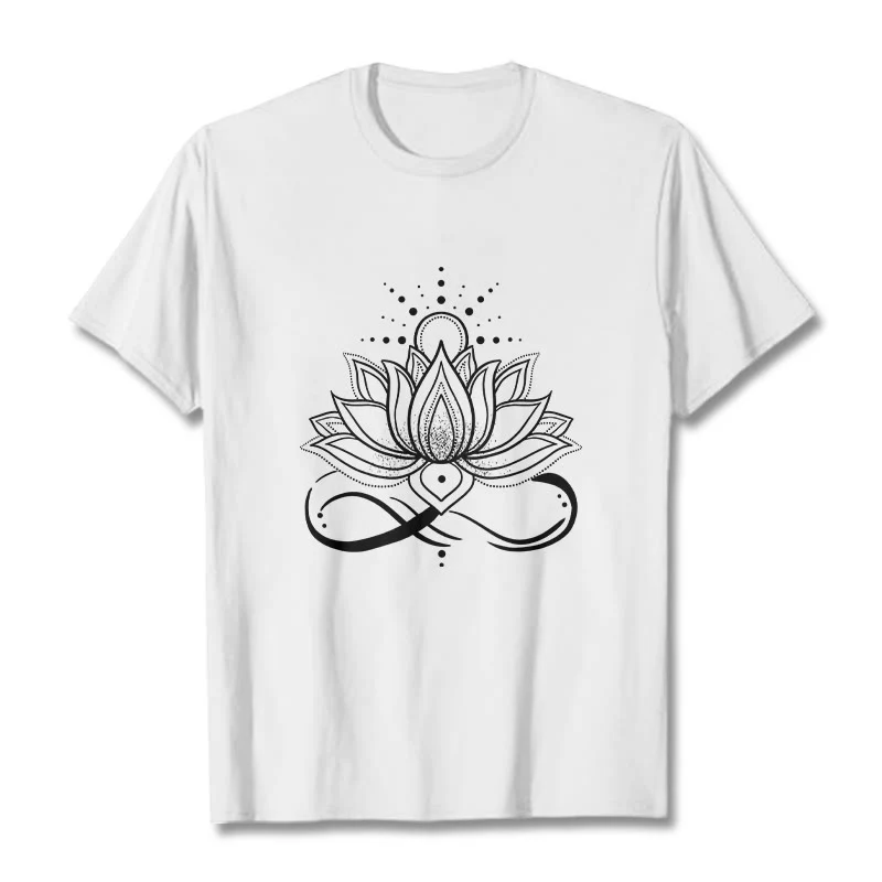 Maglietta con design di Buddha Stones Lotus Flower Sun - Image 8