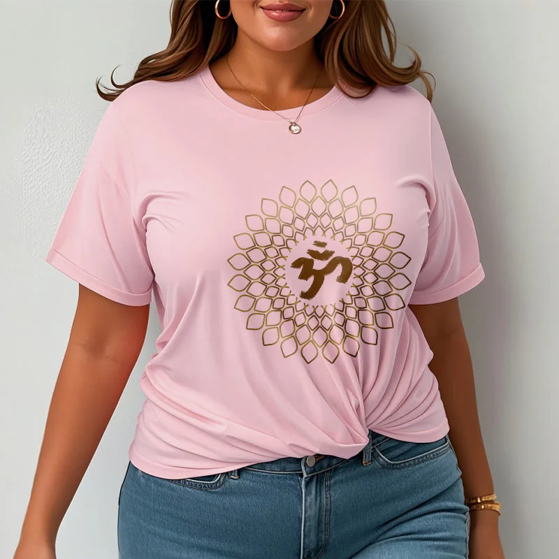 Maglietta con design OM a rombo Buddha Stones - Image 14