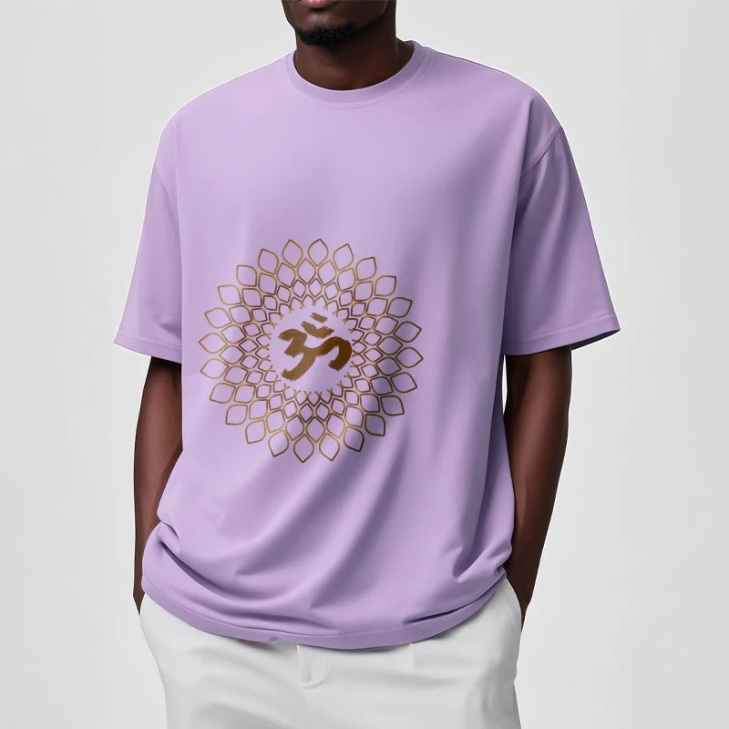 Maglietta con design OM a rombo Buddha Stones - Image 18