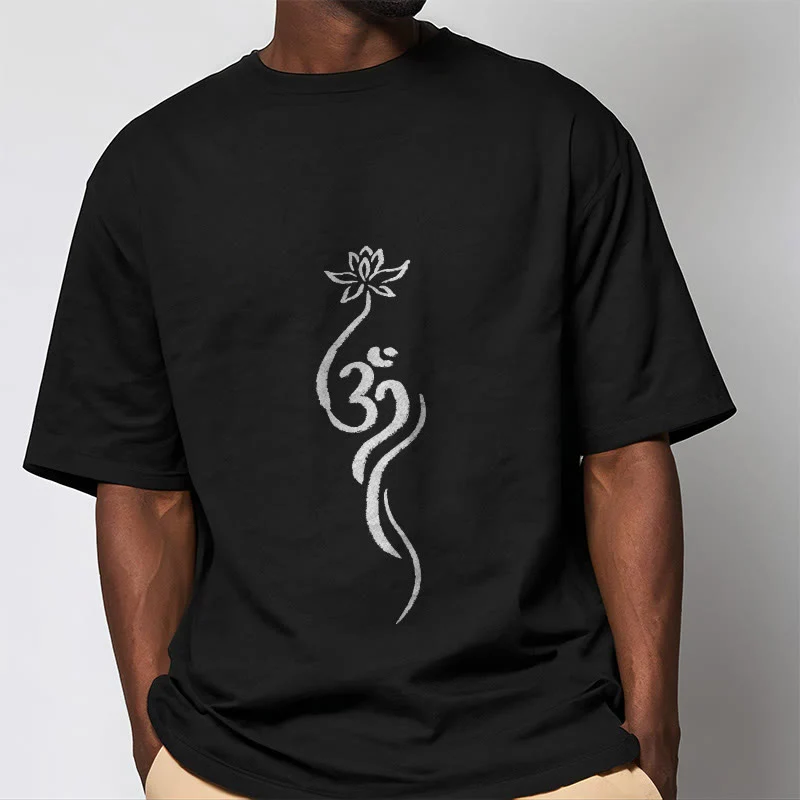 Maglietta con disegno Buddha Stones Lotus Flower Om - Image 6