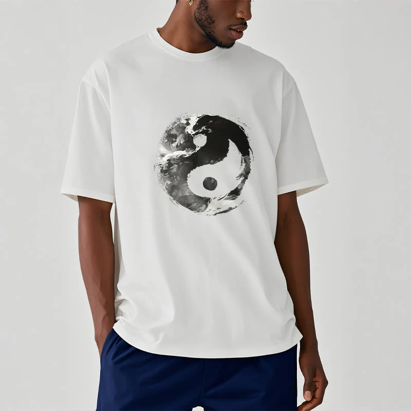 Maglietta in cotone Buddha Stones Yin Yang - Image 5