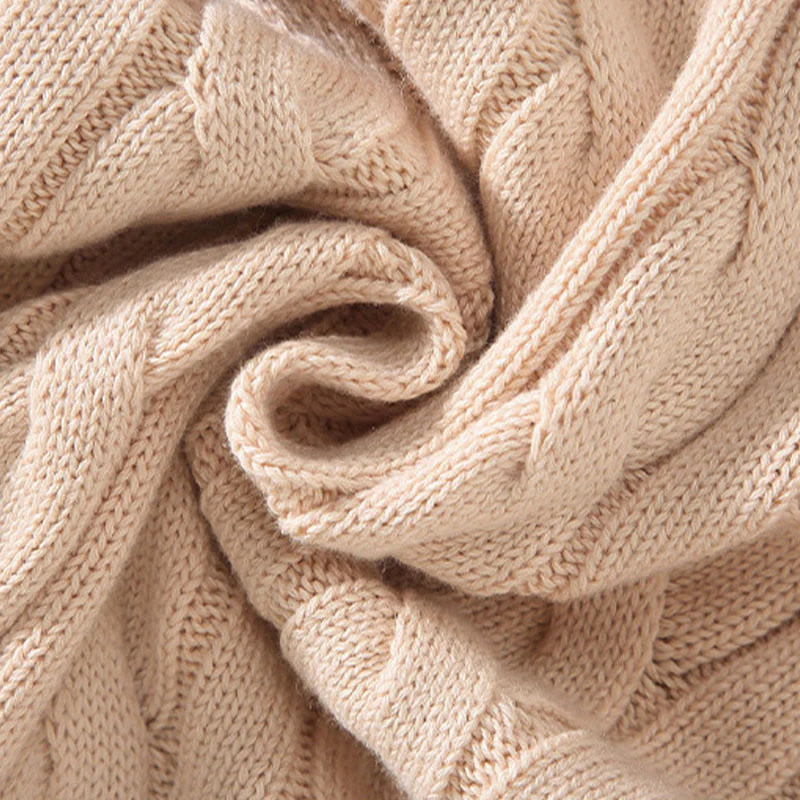 Maglione da uomo in cotone a maniche lunghe con collo alto e cerniera, modello Buddha Stones Winter Textured - Image 11
