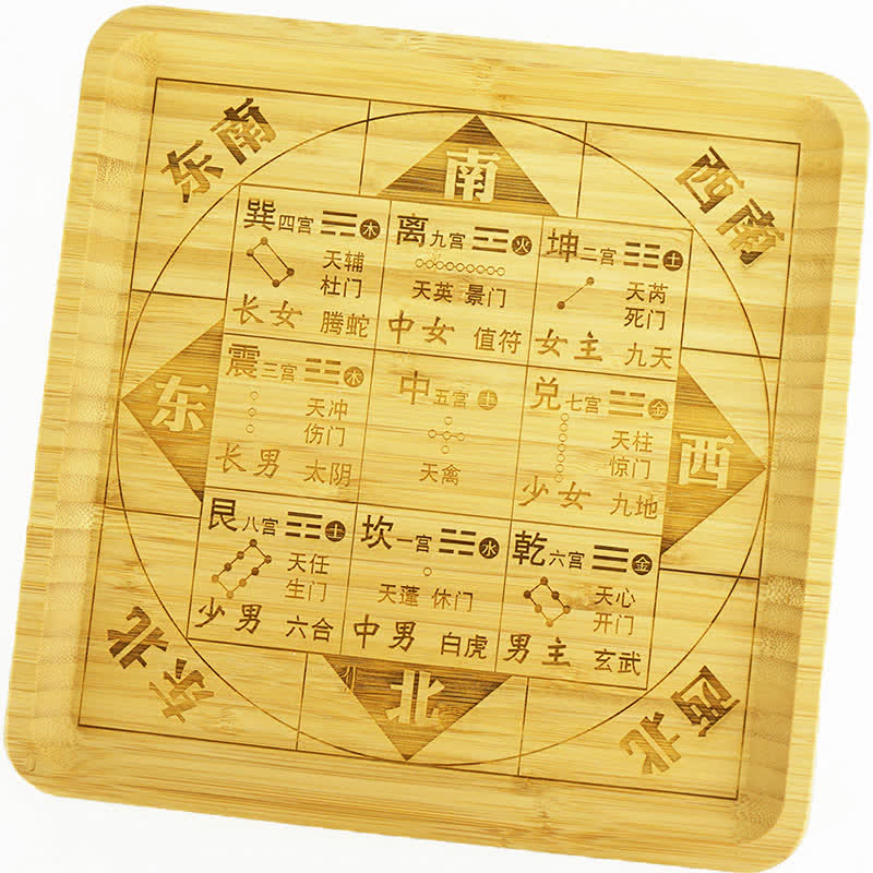 Mappa Feng Shui Bambù Bagua Mappa dell'Energia dell'Armonia - Image 16