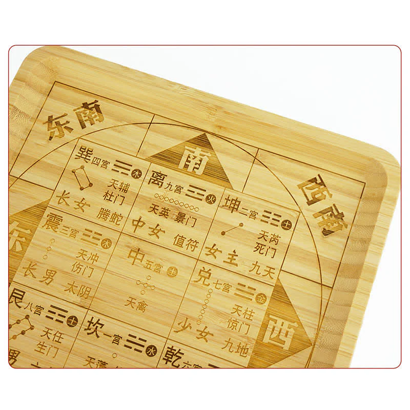 Mappa Feng Shui Bambù Bagua Mappa dell'Energia dell'Armonia - Image 18