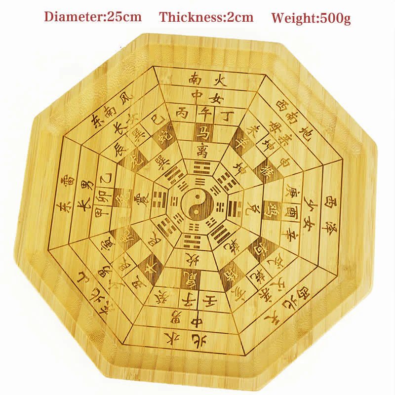 Mappa Feng Shui Bambù Bagua Mappa dell'Energia dell'Armonia - Image 34