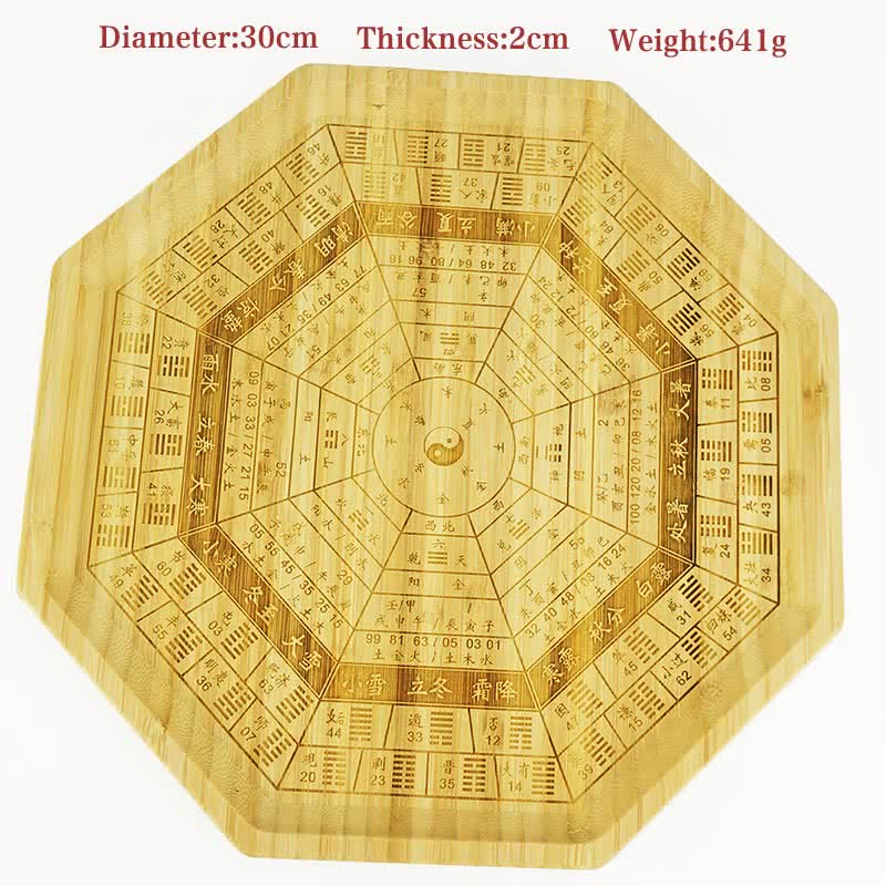Mappa Feng Shui Bambù Bagua Mappa dell'Energia dell'Armonia - Image 38