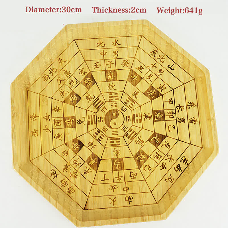 Mappa Feng Shui Bambù Bagua Mappa dell'Energia dell'Armonia - Image 40
