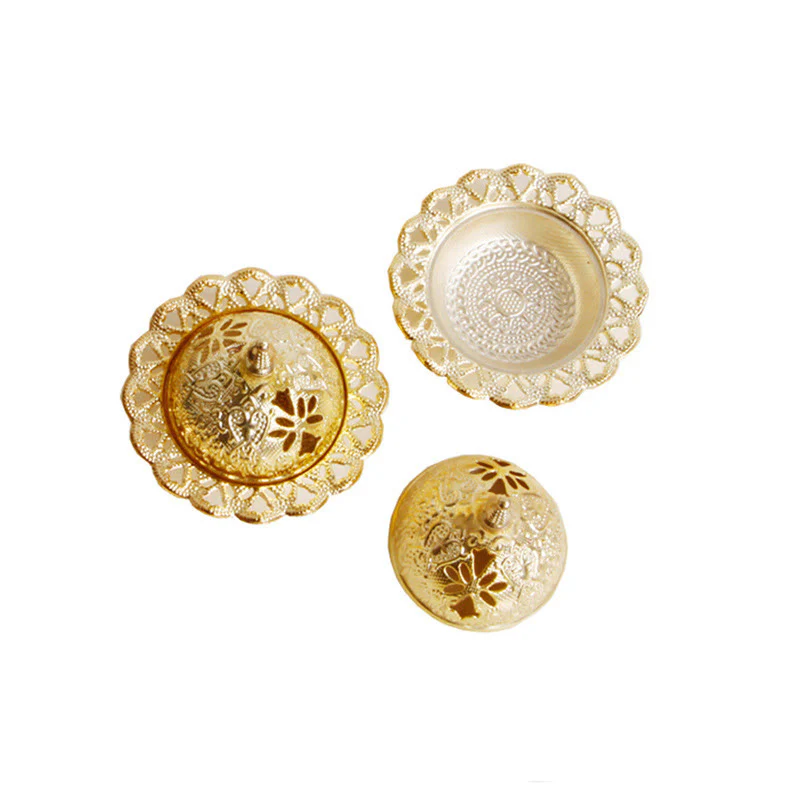 Mini bruciatore di incenso per meditazione Tibetan Gold - Image 15