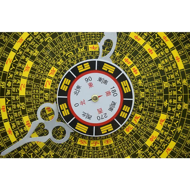 Orologio da parete con mappa energetica Feng Shui Bagua Map Balance - Image 24