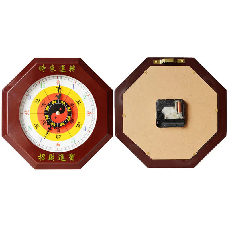 Orologio da parete con mappa energetica Feng Shui Bagua Map Balance - Image 5